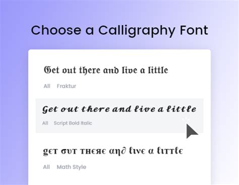 Calligraphy Text Generator [𝓙𝓾𝓼𝓽 𝐂𝐨𝐩𝐲 & 𝓟𝓪𝓼𝓽𝓮].